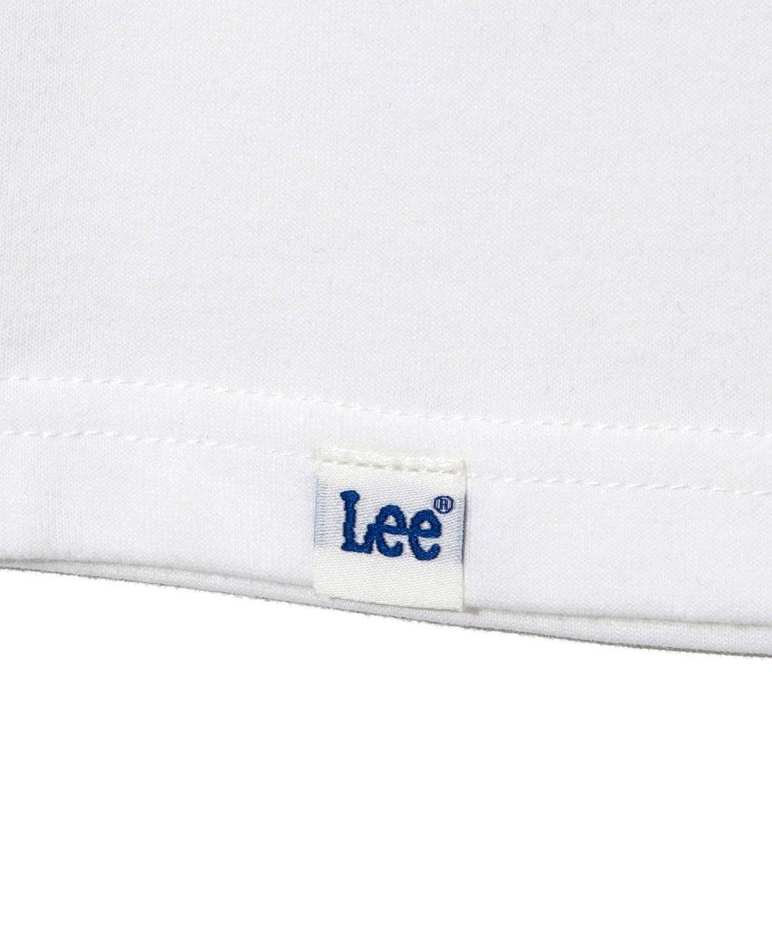 LEE Letter Collage Short Sleeve T-Shirt White