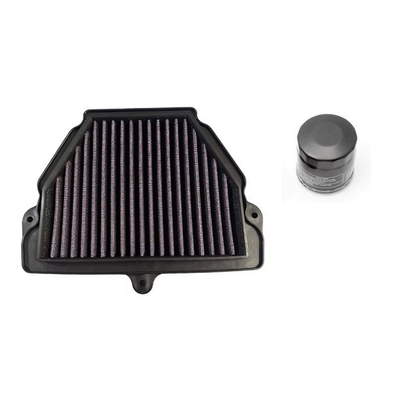 Motorcycle Air Filter Oil Filters High Flow For 650SR 675SR-R 675SS 675NK CF650-10 675 NK SR-R SS SR 0700-07200