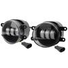 2pcs LED Fog Light 20W White Yellow Dual Color 81210‑48050 81210‑0D042 Fit for 4Runner Avalon Camry Corolla