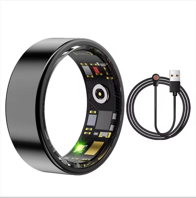 2026 New smart ring equipped with healthmonitor sleep monitor, men's and women's waterproof multifunctional sports ring