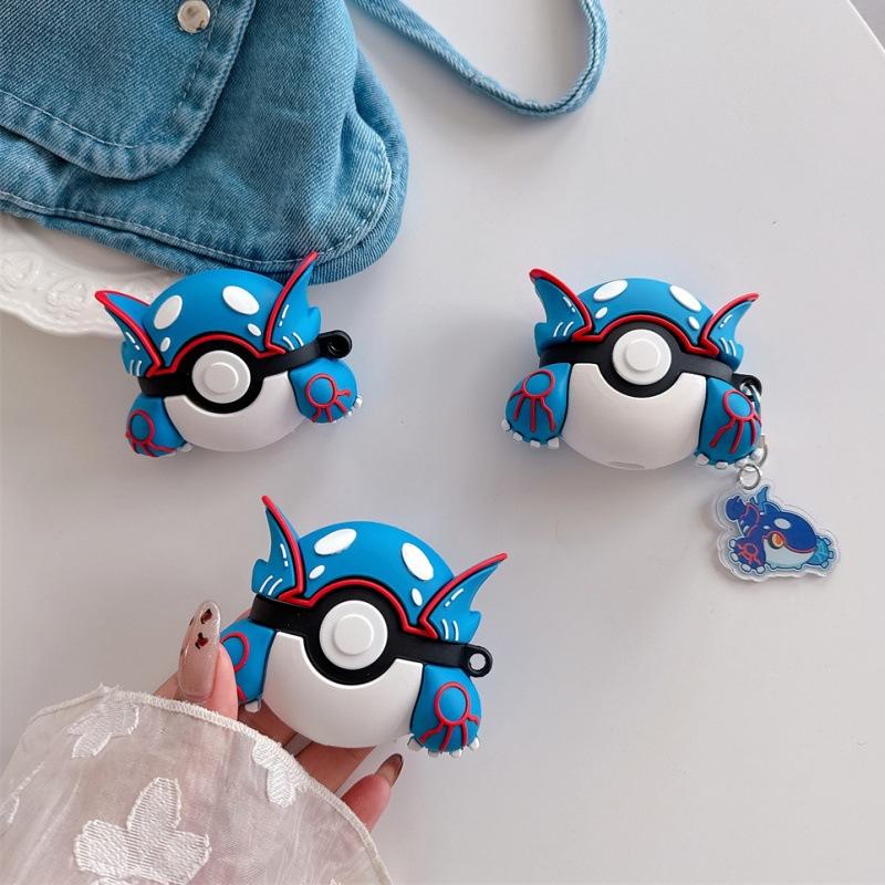 Gaioka Genie Ball for Apple AirPods 1 Case pro1 Bluetooth Headphone Case 1 3rd Generation Pokémon