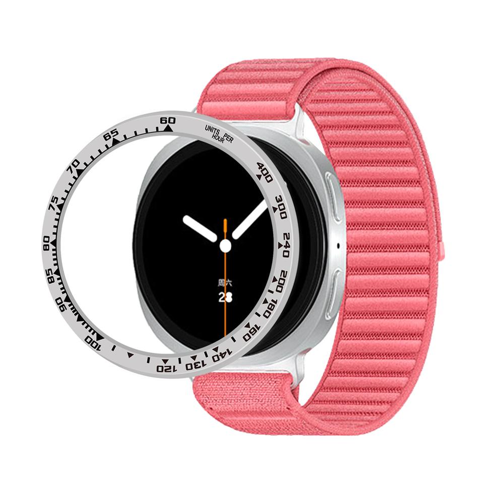 For Samsung Galaxy Watch 8 40/44mm Bezel Ring Watch Decoration Sport Metal Stainless Steel Protection for Samsung Watch 8