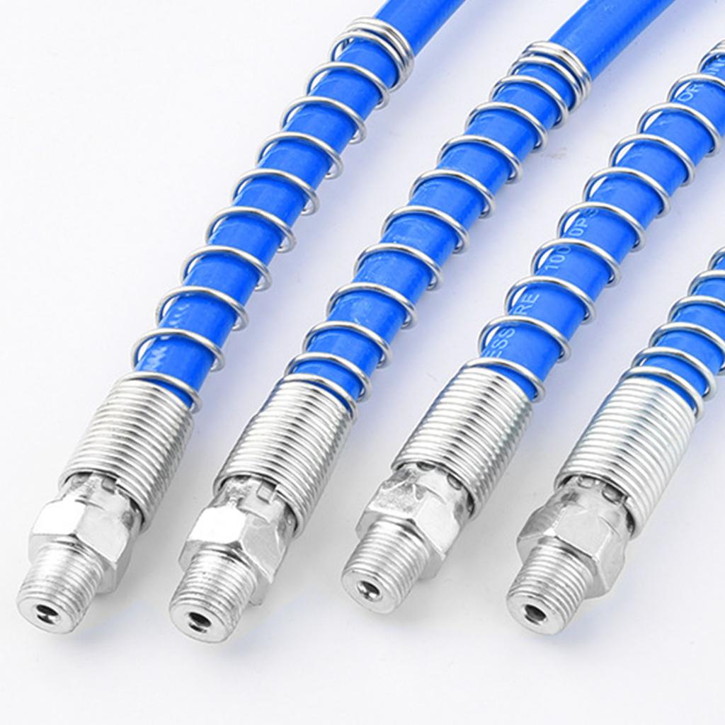 GreaseGun Coupler Quick Release Grease Coupler Double Handle Gear Oil Nozzle with 30cm Hose for AllStandard GreaseGun