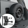 Heavy Duty Enclosed Trailer Tire Bracket Spare Tire Mounting Bracket  For Enclosed Trailers