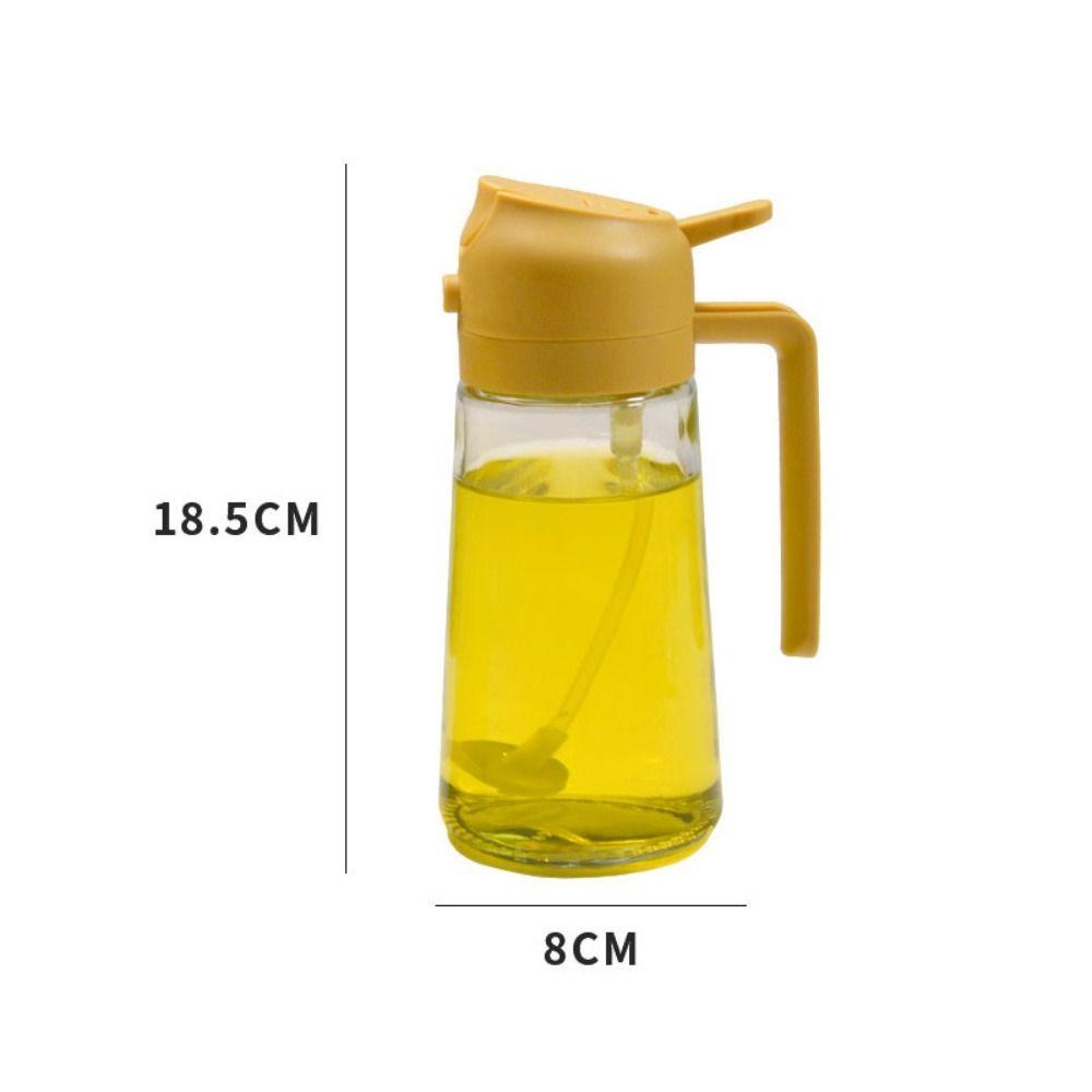 Pulverizare/turnare din sticlă Sticlă de ulei cu pulverizare Dozator de ulei pentru gătit Sticlă cu pulverizare pentru ulei de gătit