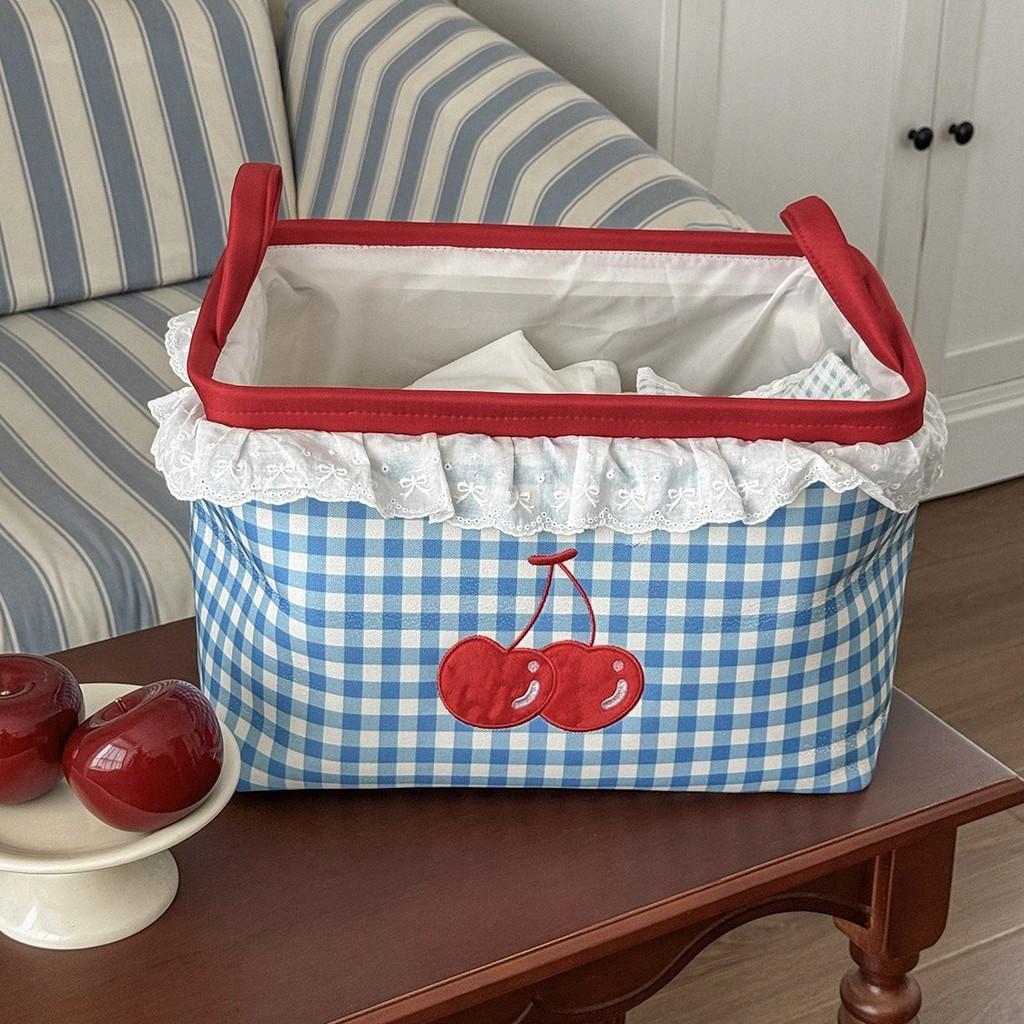 Modern Minimalist Storage Basket With Polyester Material For Laundry And Organizing Home Space