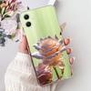 For Samsung A05 Case Clear Cute Cat Fashion Flowers Cool Painted Back Cover For Samsung Galaxy A05 Phone Case SM-A055F SM-A055M