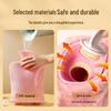 Thickened Anti-rabbit Fur Hot Water Bottle: Explosion-Proof Hand, Foot, and Stomach Warmer