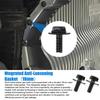 30Pcs M6 X 1.0 Transmission Pan Bolts,17Mm Transmission Oil Pan Bolts Hex Head With 18Mm Washer, Replacement Part: 11508930
