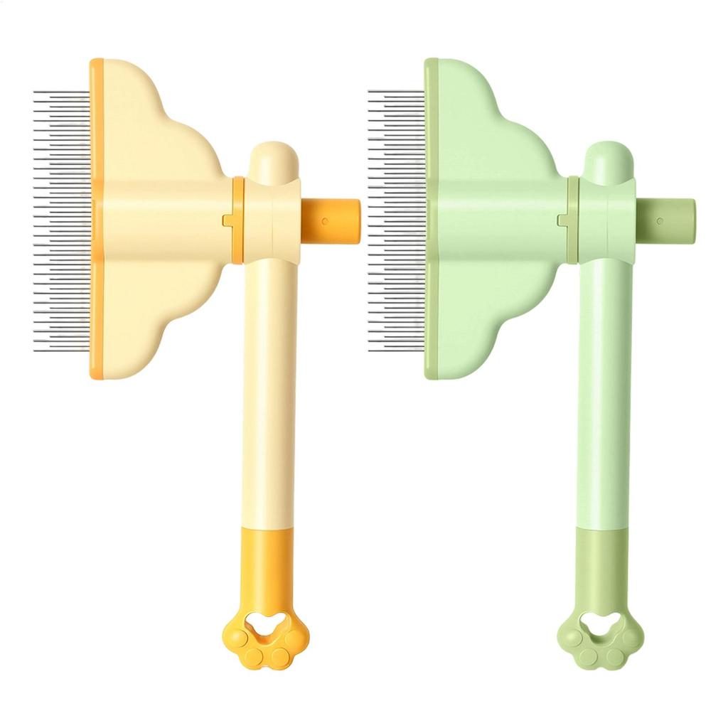 Katzenkamm Sanft Bequem Rutschfest Leichtgewichtige Bürste Hundehaarbürste für Haustierdusche Innen Außen Welpe Kätzchen Zuhause Massage