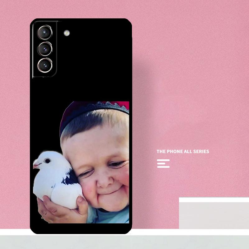 Funny Hasbulla Magomedov Boxer Phone Case For Samsung Galaxy S25 S26 Ultra S20 S21 S22 S23 S24 S10 Plus S25 FE Cover Coque