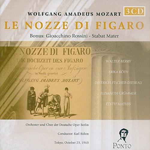 

CD KARL BOHM - Mozart: Le Nozze Di Figaro Ponto Non Japan Classical Used