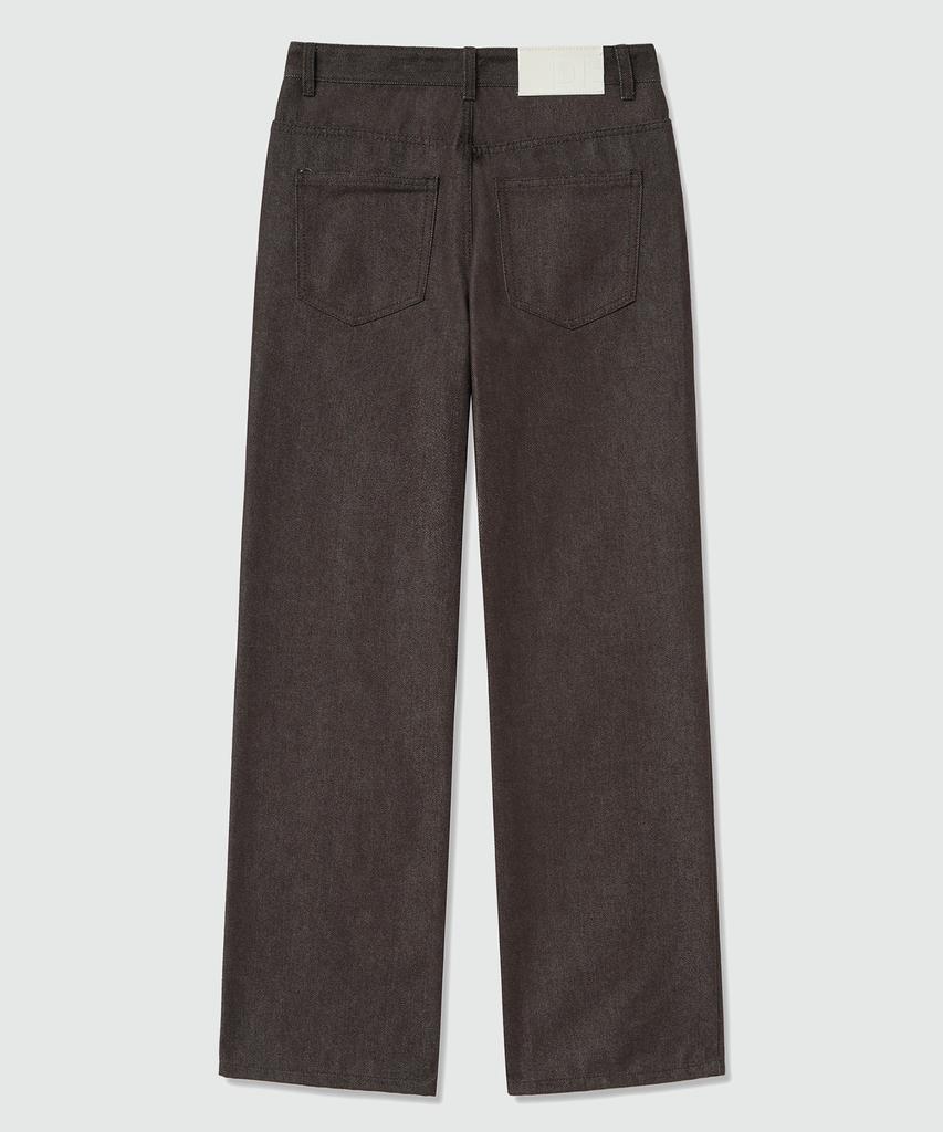 DECET Dawn Semi Wide Jeans Dcpt002Cpbrown