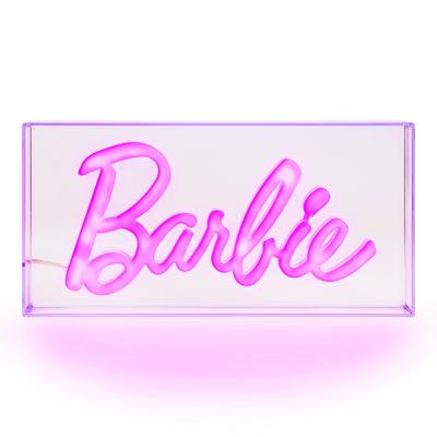 Paladone Barbie Logo Lampe LED Neon Pink Schild Offizielles Barbie Produkt - - -