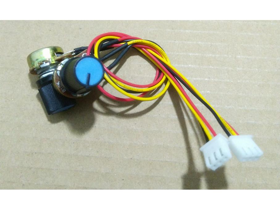 Potenziometro con Filo e Base - Manopola di Controllo Velocità e Tensione