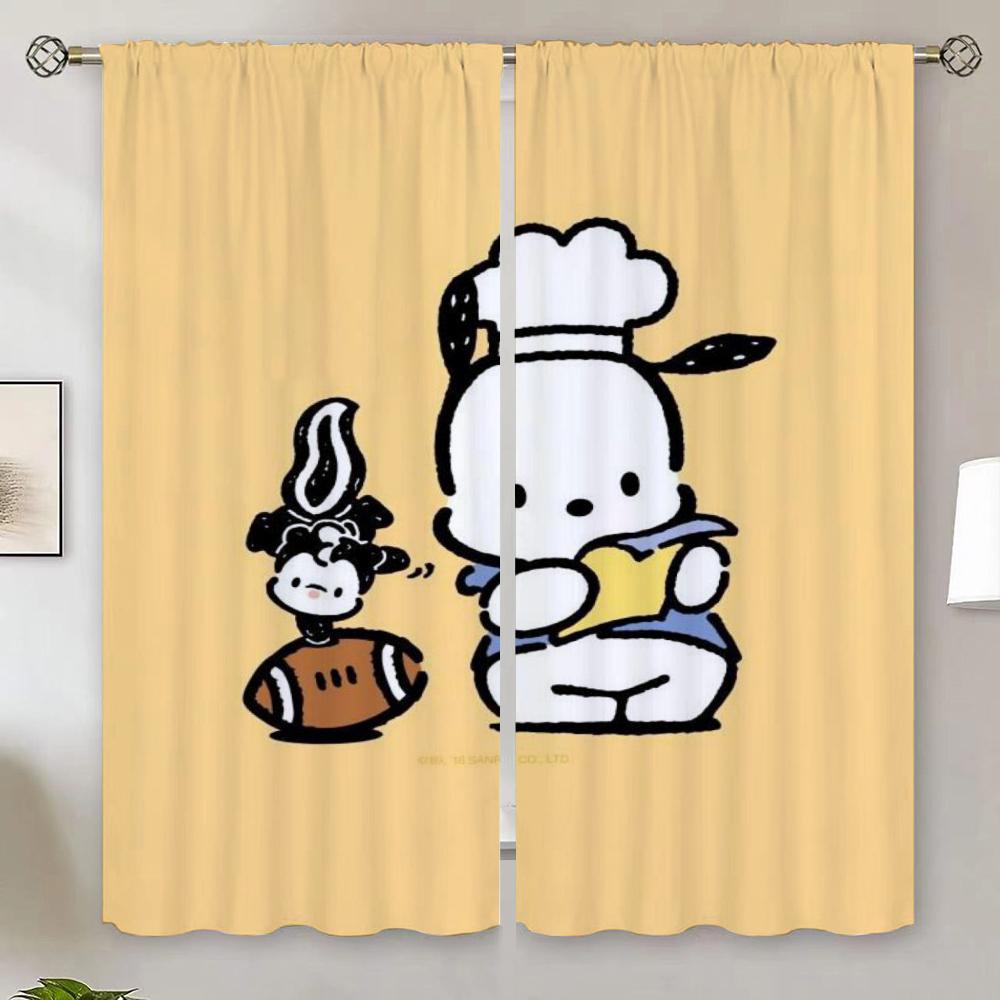 

P-Pachaccos Bedroom Blackout Curtains for Living Room 2 Elegant Pieces Ready Curtains Cheap Things With Free Shipping for Home W50xH70cmx2pcs-CL