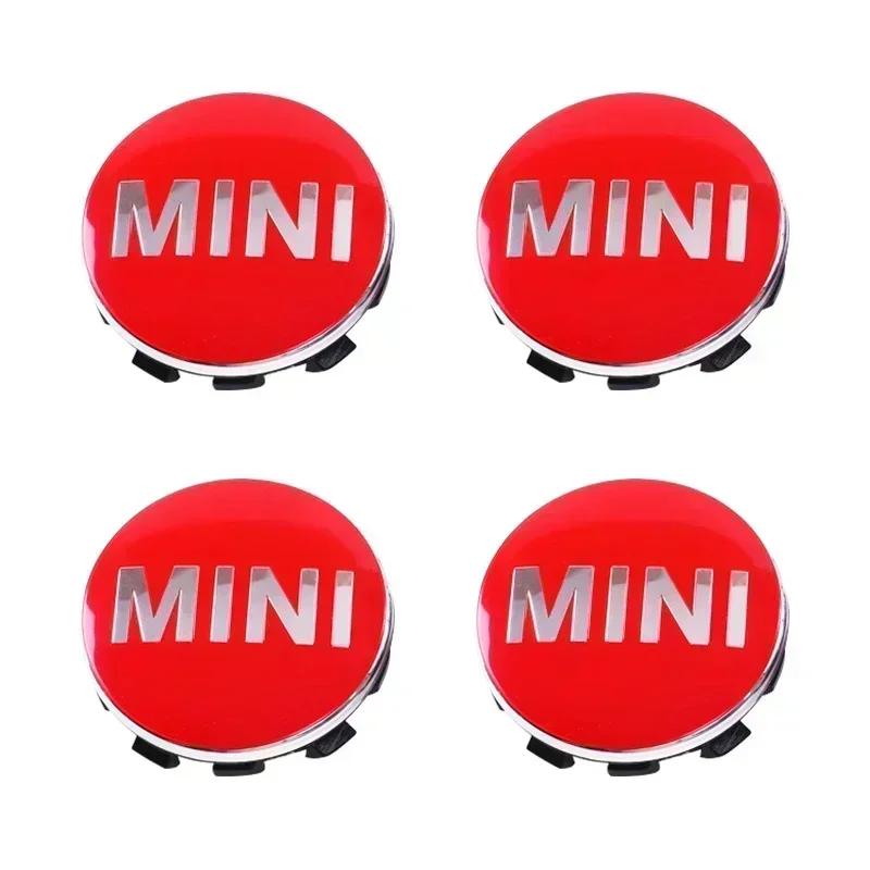 4pcs 54mm 56mm Car Wheel Center Hub Cap Badge Emblem Sticker For S JCW R50 R53 R55 R56 R57 R60 F55 F56