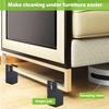 4 Pieces Adjustable Chair Reser Furniture Reusable Bed Furniture Heavy Furniture Leveling Levels Suitable for Furniture Frame Thickness 0.39