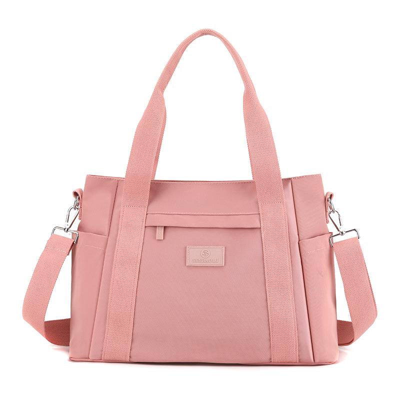 Nylontasche trendige lässige Mehrfachtaschen-Handtasche Umhängetasche große Kapazität Tragetasche Schultertasche Damen große Tasche