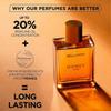 Luxury Honey Oud Perfume 100ml Eau De Parfum Long Lasting Unisex Woody Sweet Spicy Scent
