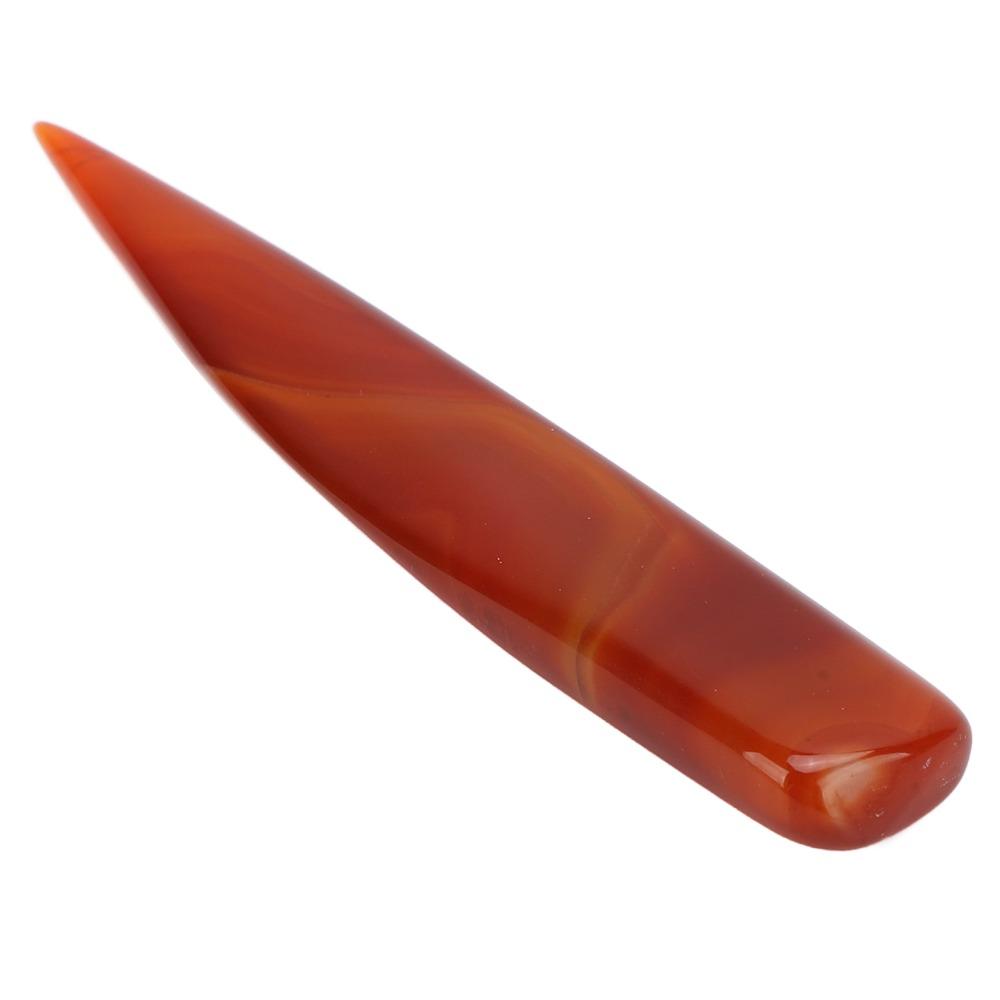 

Multiple Sizes Jewelry Polishing Tool Agate Material Burnishing Tool Craft Work 8cm