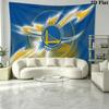 Golden State Warriors Wall Tapestry Aesthetic Wall Hanging Printed Fabric Blanket Decorative Tapestries for Bedroom Living Room Home Decor