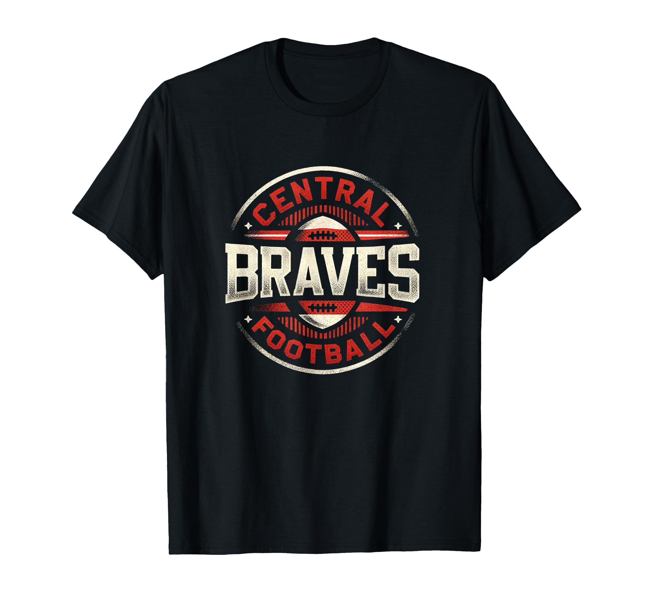 Trinity Love Clothing Company Tulsa Central Braves Football T-Shirt
