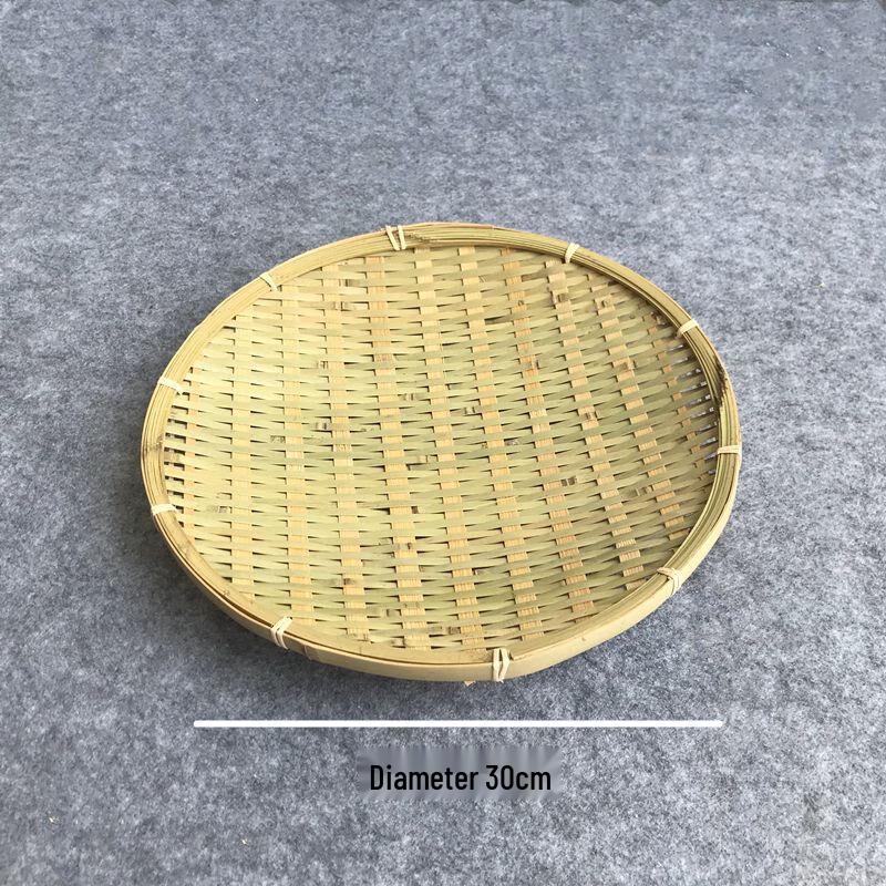 Woven Bamboo Fruit & Snack Platter Set
