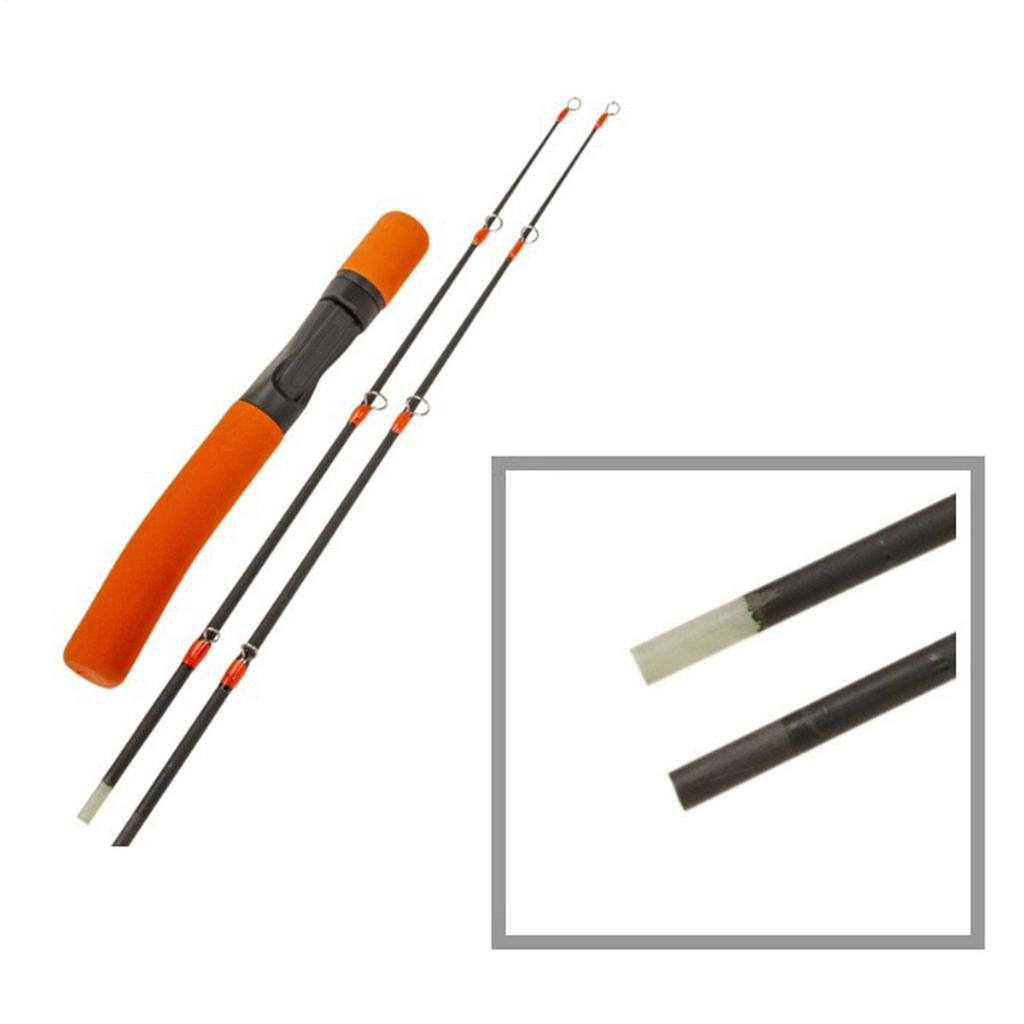 Ultra Light Ice Fishing Rod Ice Tackle Casting Hard Rod for Outdoor Freshwater River Lake Pond Vacation Family Night Morning