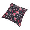 Vintage Skull Tattoos Doodle Throw Pillow Cover Polyester Decorative Pillow Awesome Cushion Covers