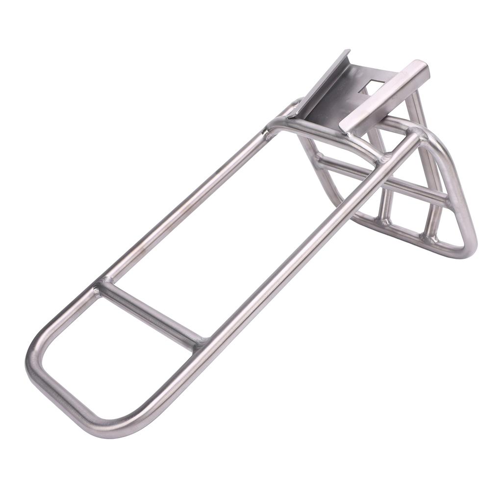 Bike Front Fork Shelf Ti Alloy Portable Strong Load Bearing Folding Bike Front Luggage Carriers Rack for Shopping Riding