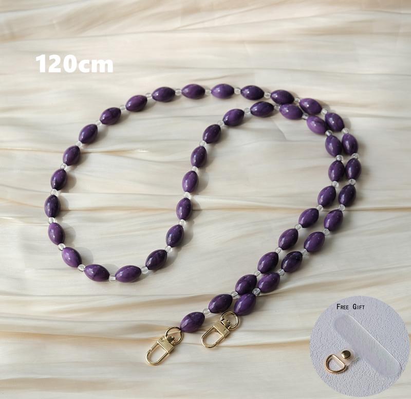 New Phone Accessory Cellphone Part Chain Anti Lost Universal Bead Lanyard Shoulder Neck Crossbody SmartPhone Strap Case Chain
