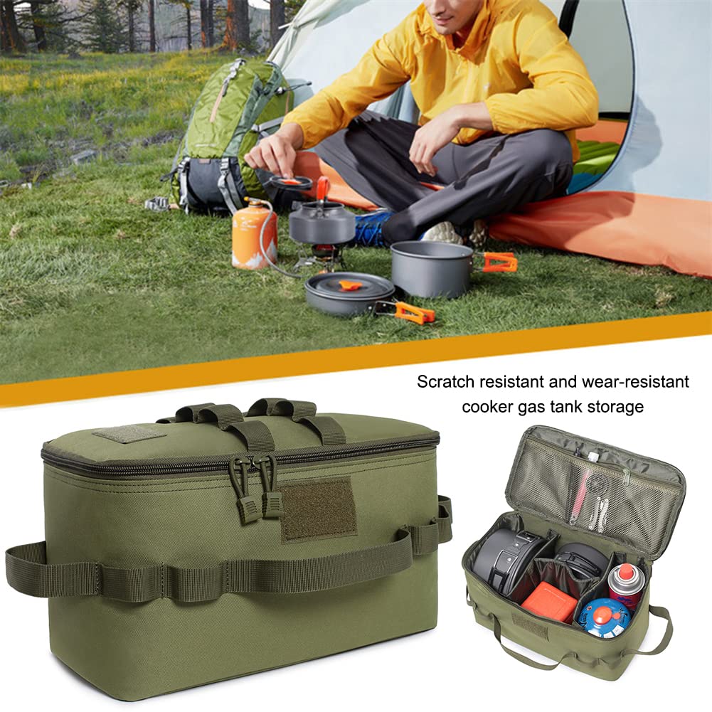 K-outdoor Camping Bag, Large Capacity 10L Storage Box, Cooking Tool Storage Case, Gear Container, Small Item Storage, Tool Storage, BBQ, Picnic, Barbe