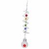 Spiral Tail Bird Feeder Decorative Hanging Outdoor Hummingbird Feeder for Garden Backyard Patio