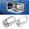 Chrome Front Fog Light Lamp Frame Cover Trim For Ford F150 2015-2017 XLT
