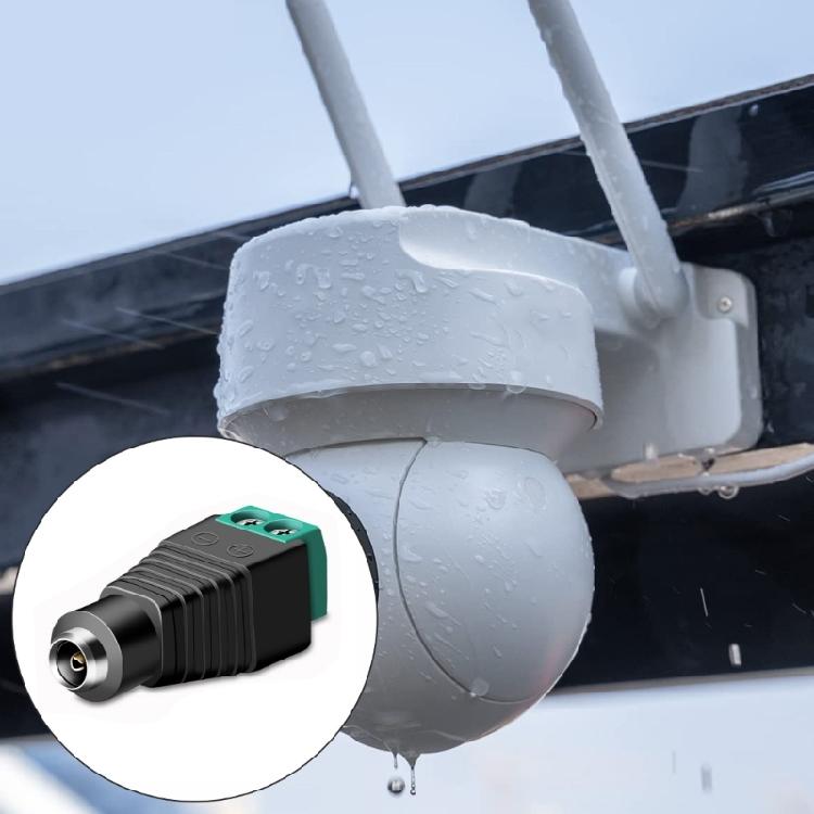 10pcs DC12V To 24V 5.5x2.1mm Power Connectors Design For Versatilitys Electronic Applications Easy Installation Plugs