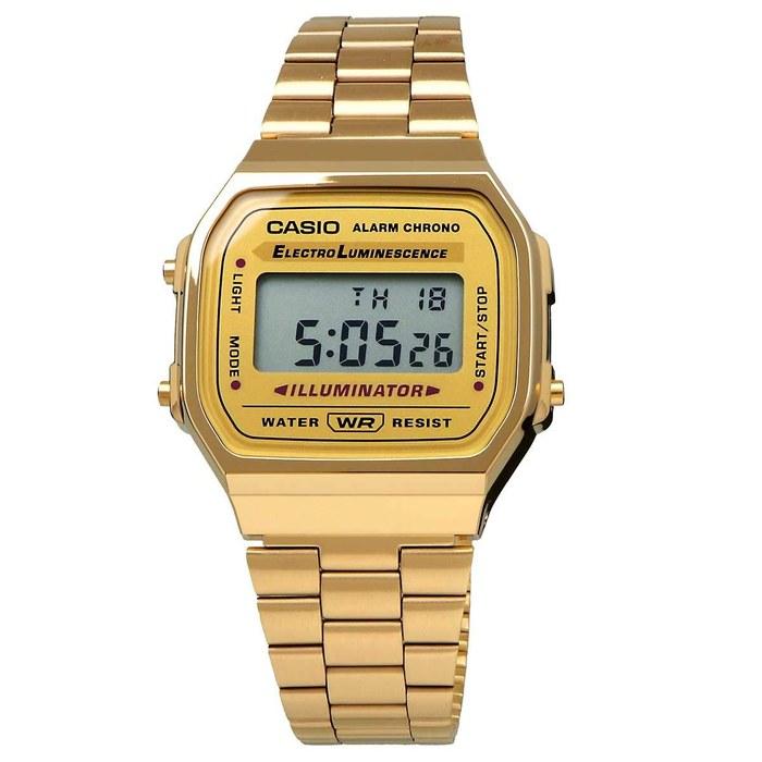 Casio Digital Watch Vintage Series A168WG-9W Gold