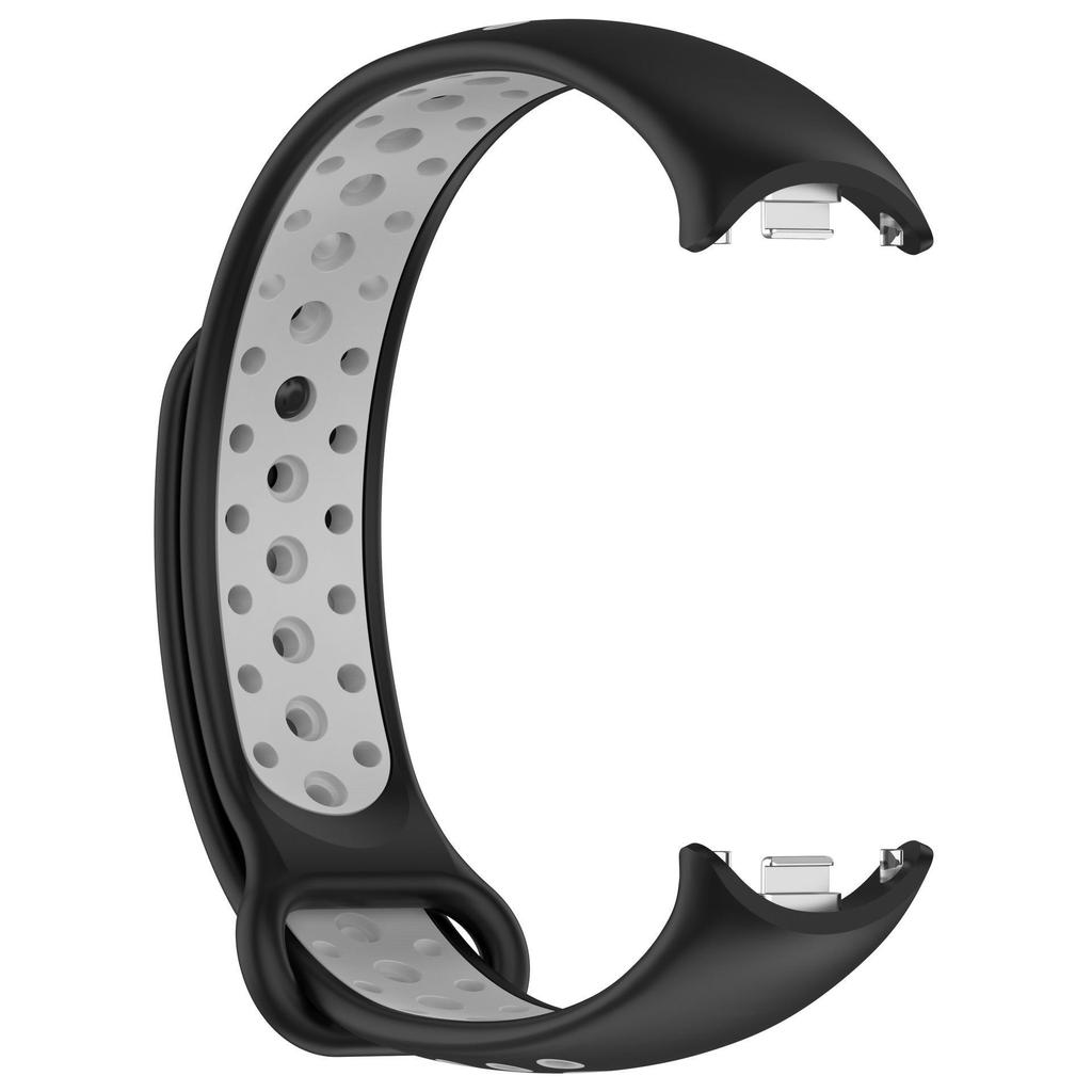 Two-Color Breathable Sports Strap for Xiaomi Mi Band 8/9 - Quick Release Bracelet