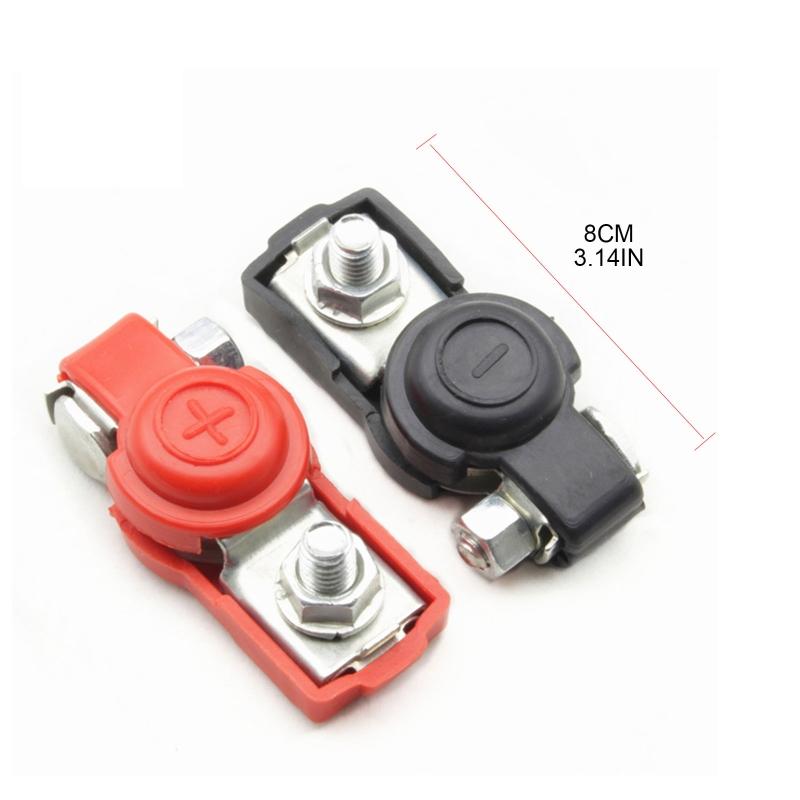 2 buc. Terminale profesionale pentru baterie auto Adaptor Terminal durabil de conectare a firului pentru sistemul electric auto