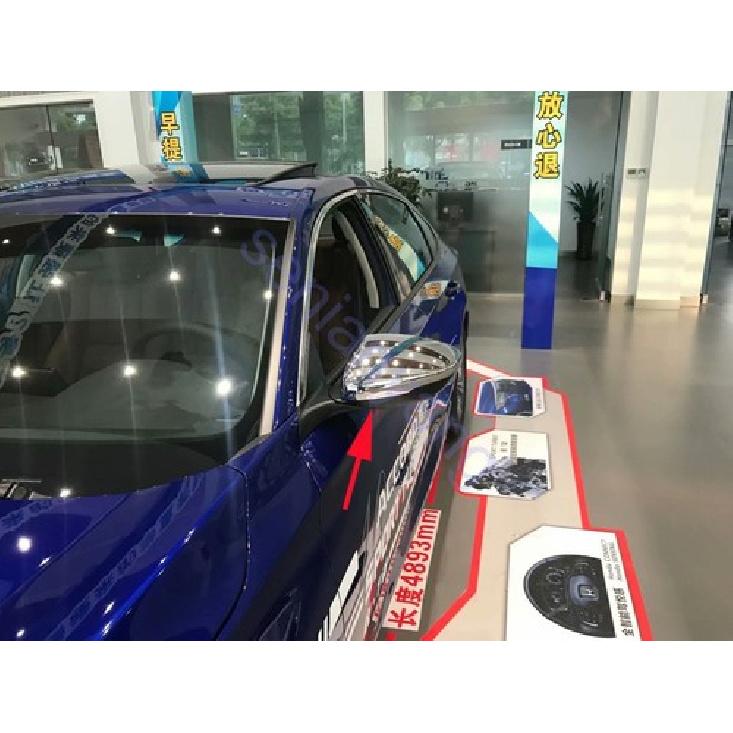 2*ABS Side Mirror Cover Trim For 2018- Honda Accord Sedan Chrome Mirrors