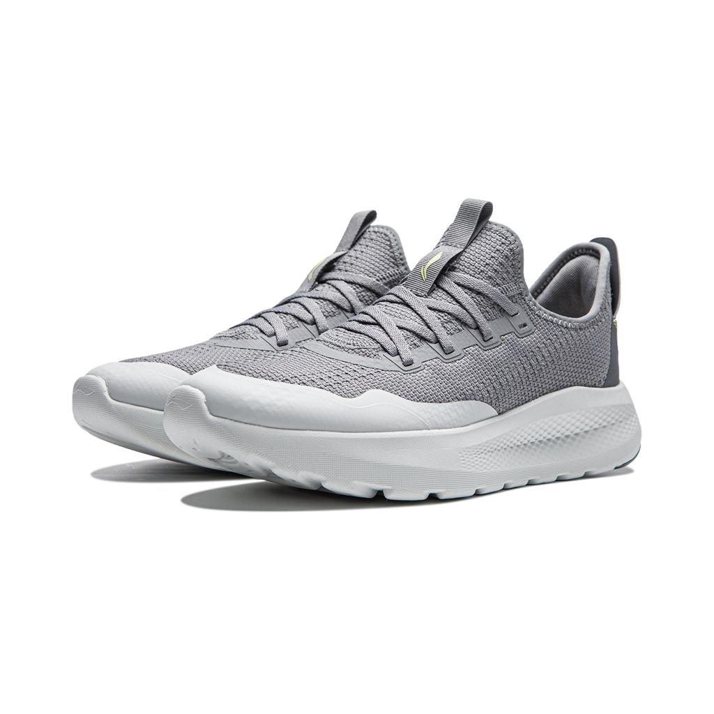 Li Ning Yun Yi Slip-On Soft Rebound Breathable Thick Sole Increased Height Non-Slip Wear-Resistant Shock Absorption Low-Top Casual Shoes AGLU261-1