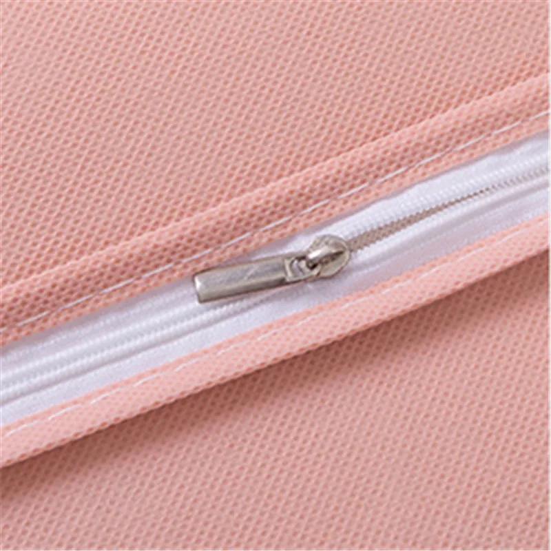 Dust-proof Cover for Suit Non-woven Cloth Visible Transparent Window Clothing Dust Proof Jacket Cover Clothes Bag Protection Bag