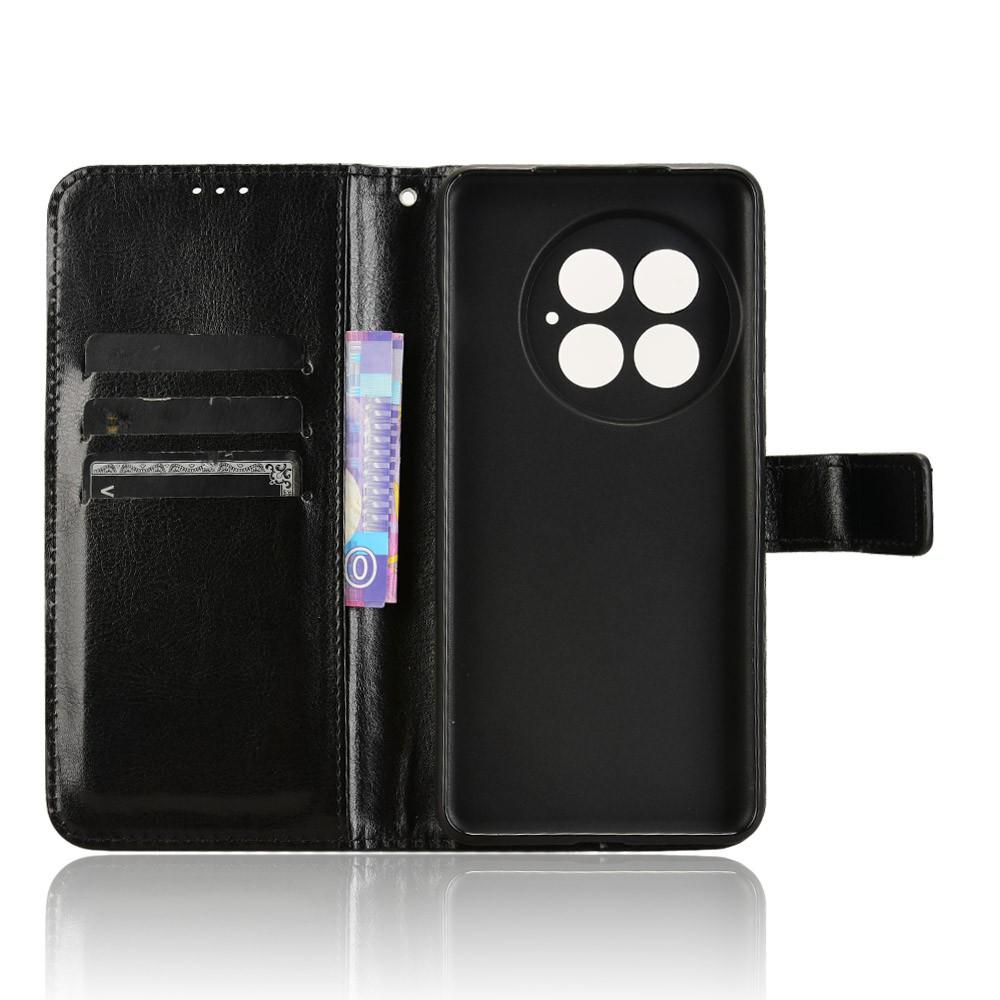 For OnePlus 13 Case Crazy Horse Texture PU Leather Phone Wallet Cover