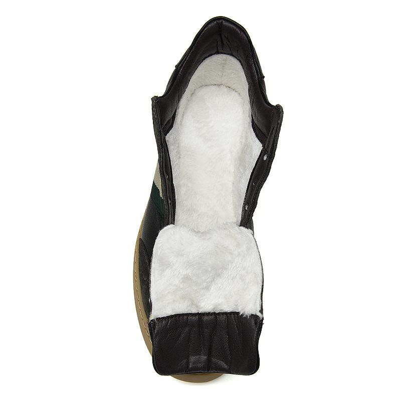 Men's Round Head Pigskin Simple Men's Casual Single Shoes Front Lace-up Loafers Breathable Flat Heel Beef Tendon Single Shoes Men's Shoes