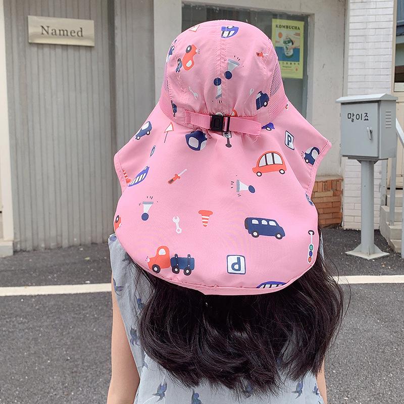 Cappello da Sole a Tesa Larga per Bambini - Protezione UV per Ragazzi e Ragazze (Primavera estate)