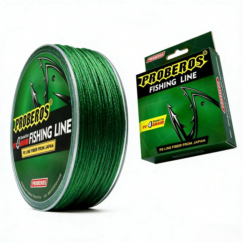 4High Sensitivity Braided Fishing Line100RicePELine0.4#-10#High Tensile Braided Fishing Line Main Line Sub Line5Available Colors