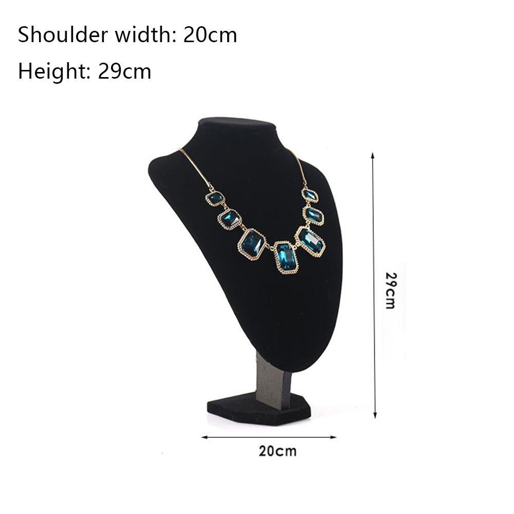 New Pendant Display Jewelry Display Rack Mannequin Jewellery Display Organizer Stand Retail Shop Decorate Bust Holder