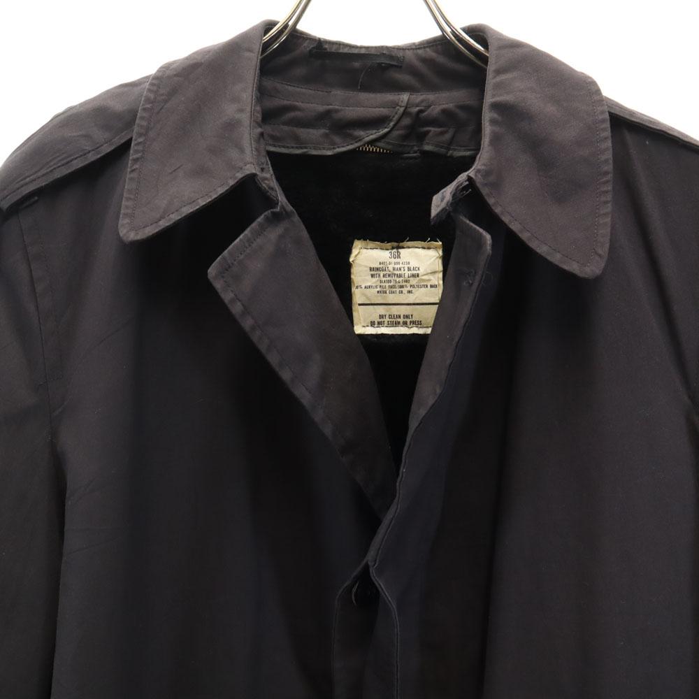 US NAVY 70s Vintage DLA Stainless Collar Coat Men's Used