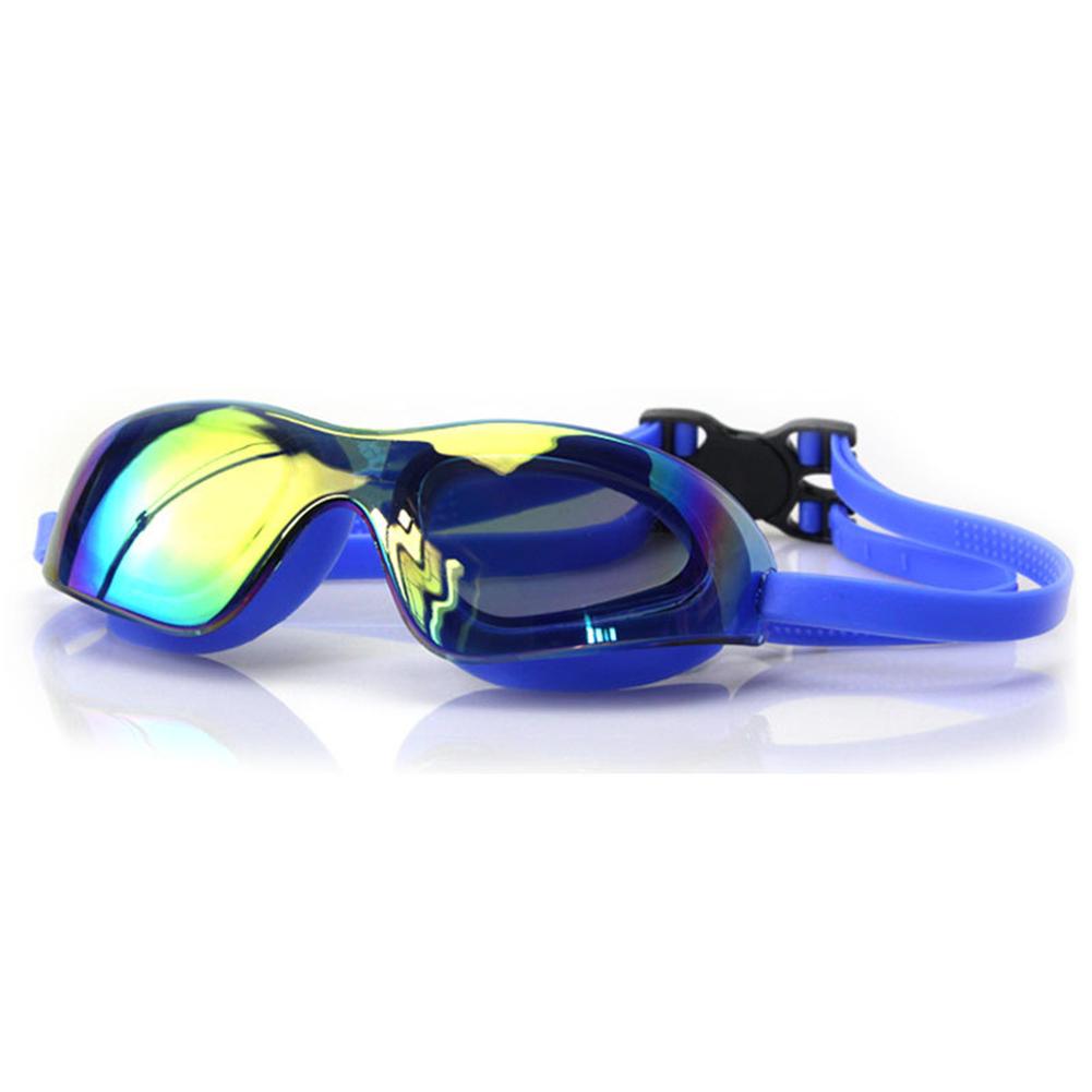 Swimming Goggles Adjustable Professional Swim Glasses No Leaking Electroplate Diving Glasses for Women Men Youth Kids