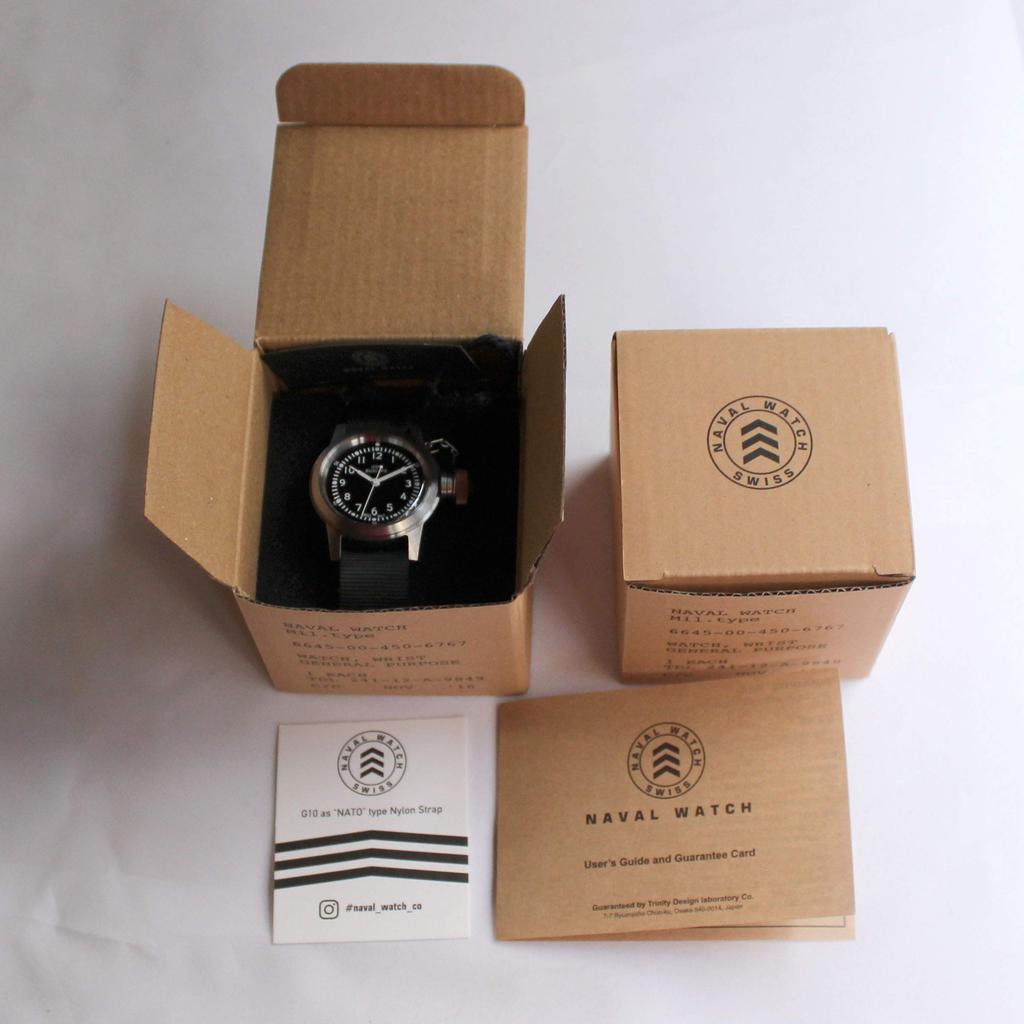 watch Military watch US MARINE USN BUSHIPS type [Naval co.] Mil.-04 SV/BK